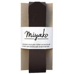 Asas marron oscuro Miyako